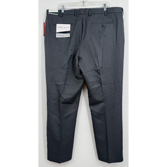 Perry Ellis Portfolio Men's Dress Pants 40X30 Old Money Career Corpcore Formal‎ - Picture 13 of 13